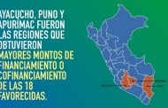 Regiones del país fueron beneficiadas con más de S/ 152 millones para contribuir al desarrollo de sus localidades