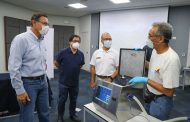PRESIDENTE DESTACA INICIATIVA PARA CONSTRUIR RESPIRADORES
