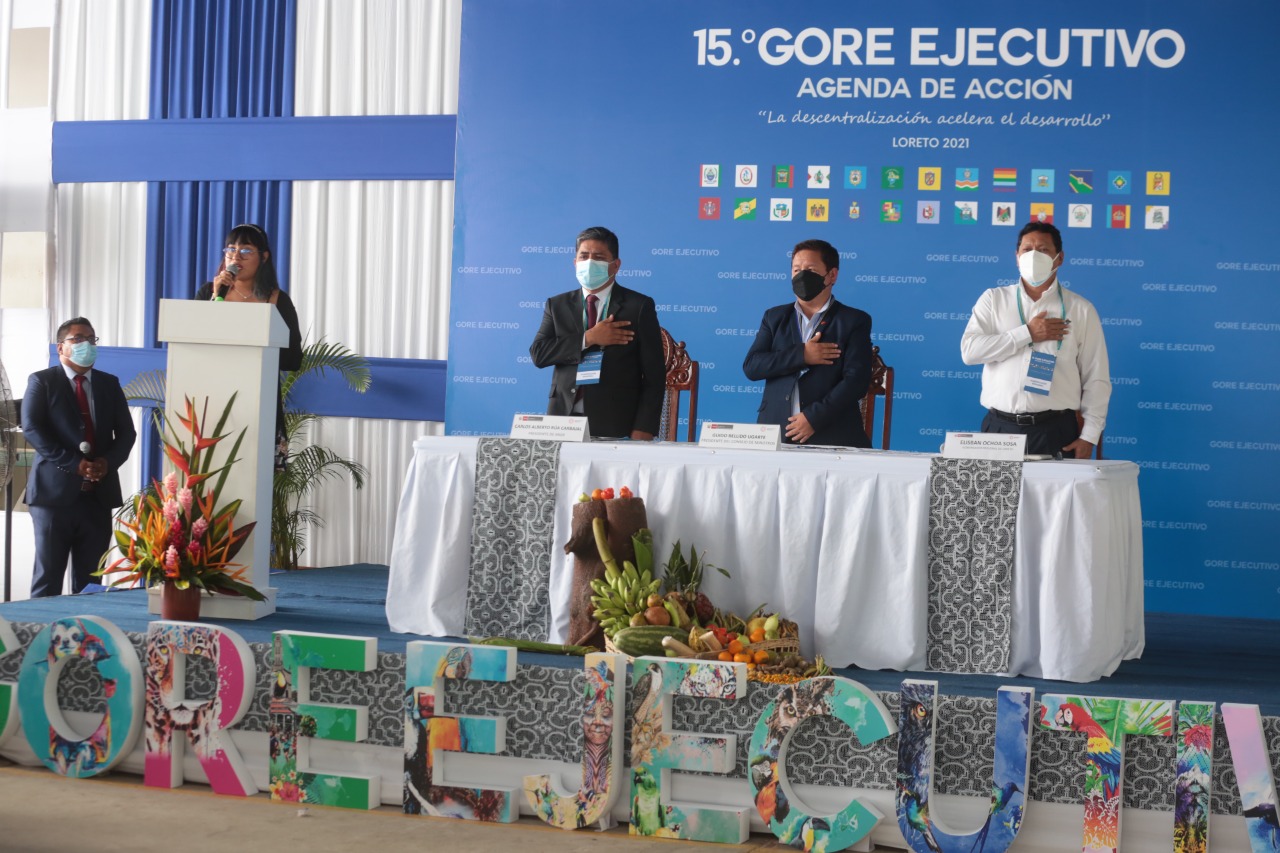 15.° GORE EJECUTIVO EN LORETO CULMINA CON ACUERDOS EN MATERIA DE DESCENTRALIZACIÓN, SALUD, EDUCACIÓN Y REACTIVACIÓN ECONÓMICA