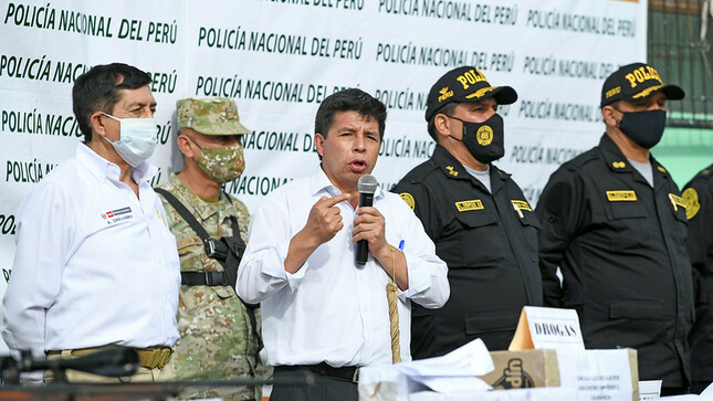 PRESIDENTE CASTILLO EN CAJAMARCA: TRABAJAMOS CON LAS FUERZAS ARMADAS PARA MEJORAR CALIDAD DE VIDA DE LOS PUEBLOS