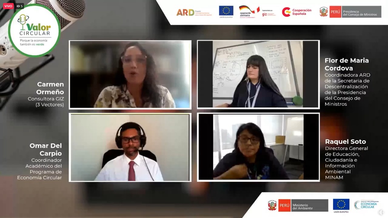 PERÚ VA CAMINO A INGRESAR AL MUNDO DE LA ECONOMÍA CIRCULAR
