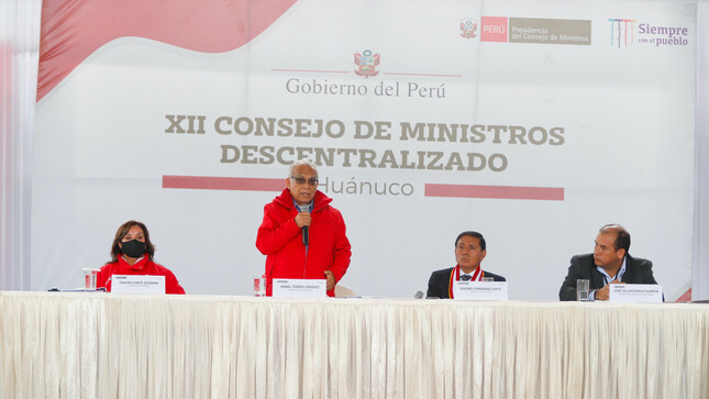 PREMIER: “EN CONSEJOS DE MINISTROS DESCENTRALIZADOS, GOBIERNO ESCUCHA A TODOS Y POBLACIÓN PARTICIPA EN SOLUCIONES A PROBLEMAS MÁS URGENTES