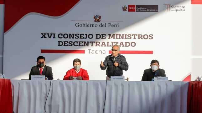 AREQUIPA: GOBIERNO, AUTORIDADES Y SOCIEDAD CIVIL TRABAJARÁN AGENDA DE DESARROLLO EN XVII CONSEJO DE MINISTROS DESCENTRALIZADO