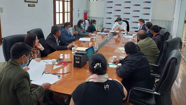 FUNCIONARIOS DE LA SECRETARÍA DE DESCENTRALIZACIÓN DE LA PCM, SOSTUVIERON UNA REUNIÓN CON LOS REPRESENTANTES DE LA COOPERACIÓN ALEMANA AL DESARROLLO EN EL PERÚ (GIZ)