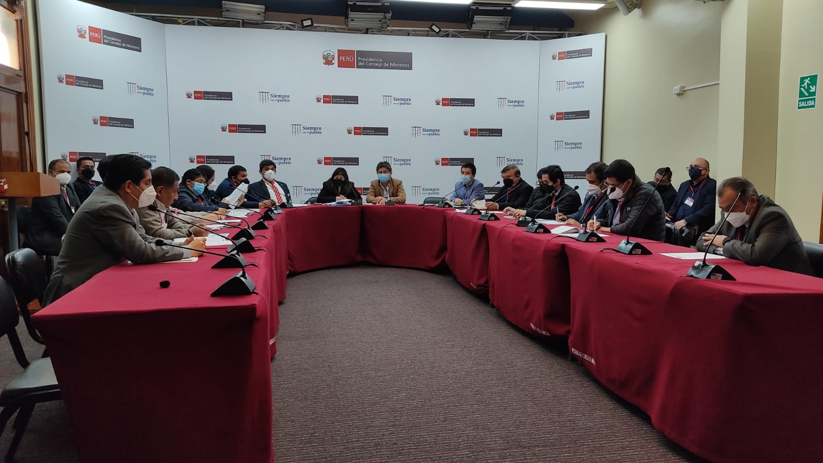 EQUIPO DE TRABAJO DE LA MESA TECNICA PARA EL DESARROLLO DE LA PROVINCIA DE CONDORCANQUI, AMAZONAS, EVALUO ACCIONES ADOPTADAS