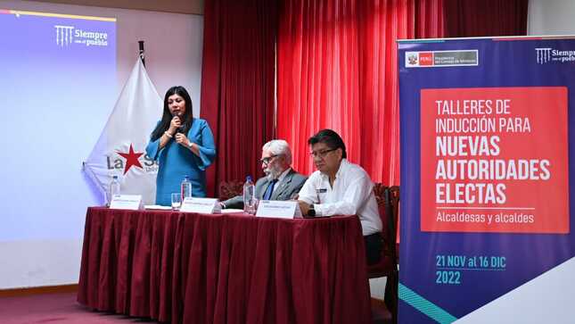TALLERES DE CAPACITACIÓN FORTALECEN INICIO DE GESTIÓN DE NUEVAS AUTORIDADES ELECTAS