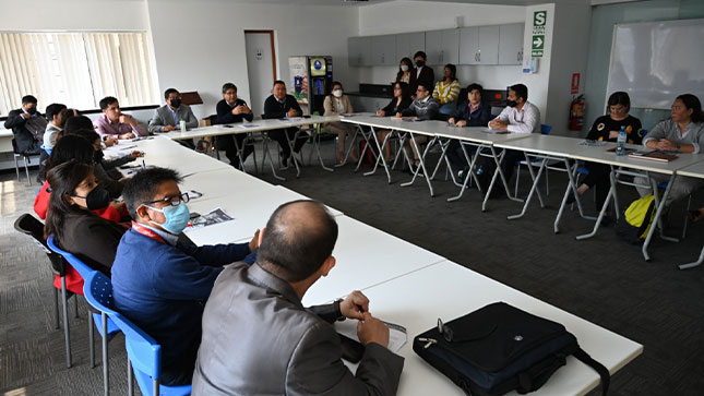 Reunión de coordinación y fortalecimiento de las cadenas productivas de las 14 ARD