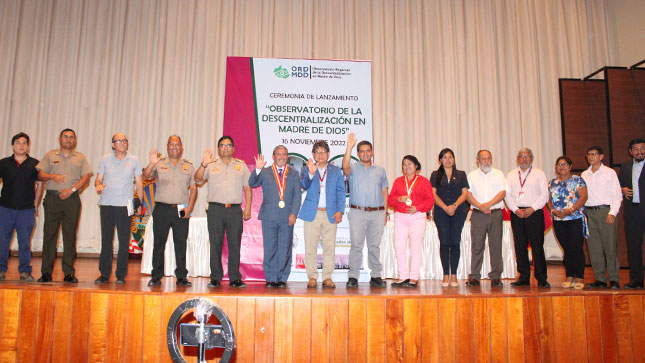 MADRE DE DIOS, CONTARÁ CON OBSERVATORIO REGIONAL DE DESCENTRALIZACIÓN