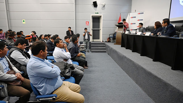 Grupo de Trabajo para el Desarrollo de Cotabambas y el distrito de Progreso del Departamento de Apurímac, se reúne en Lima