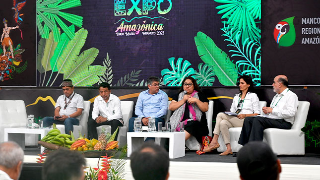 Secretaría de Descentralización de la PCM participa en Expo Amazónica 2023