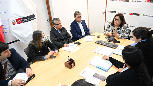 PCM Instala mesa técnica para el desarrollo de la provincia de Caylloma, en Arequipa