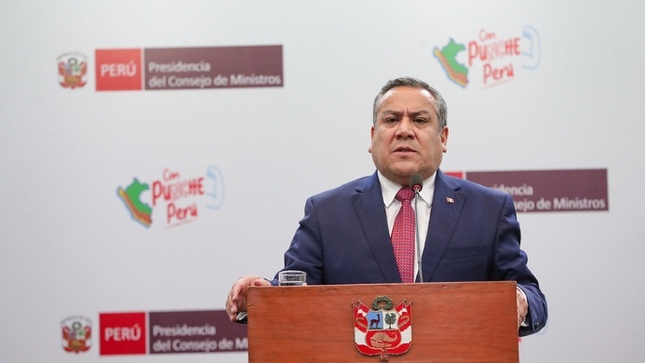 Premier Adrianzén anuncia el reforzamiento del control territorial como parte del eje de seguridad ciudadana