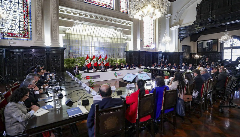 Premier Adrianzén destaca respaldo de bancadas y autoridades regionales y locales para preservar la democracia y la gobernabilidad