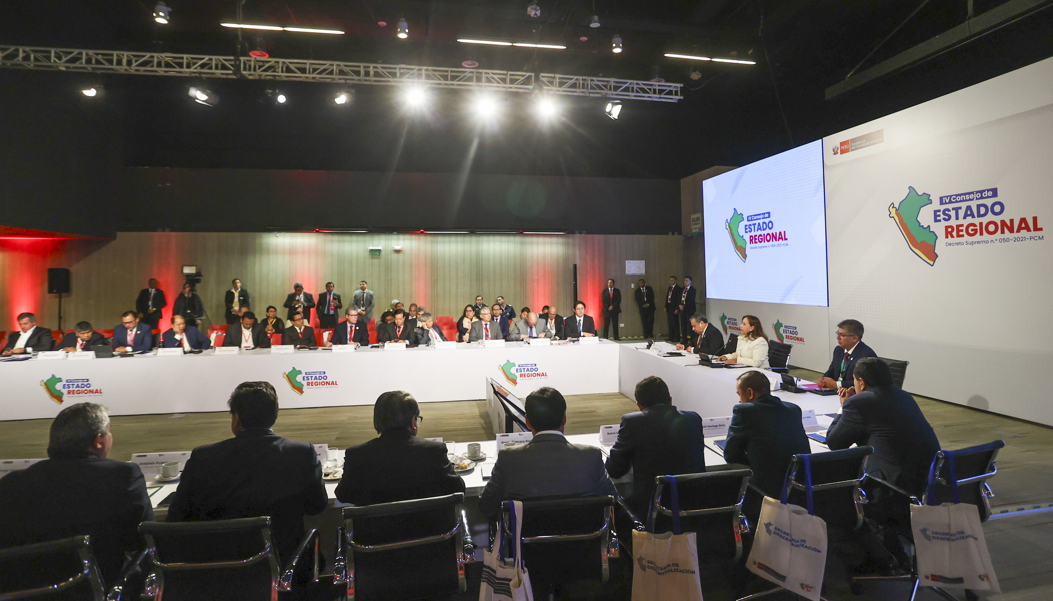 IV Consejo de Estado Regional: gobernadores suscriben Pacto Nacional por la Gobernabilidad