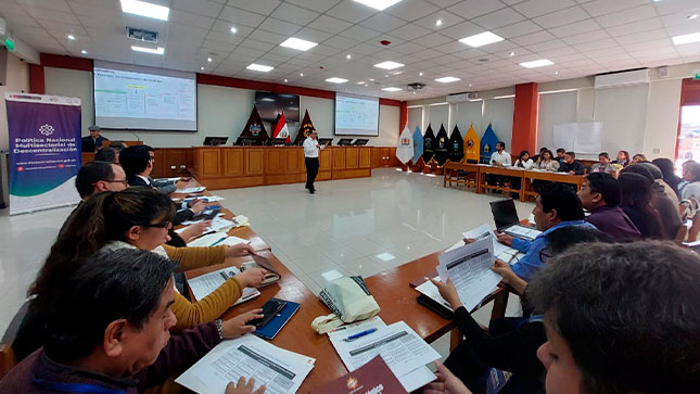 PCM realiza primer taller descentralizado para la construcción del entregable de la Política Nacional Multisectorial De Descentralización