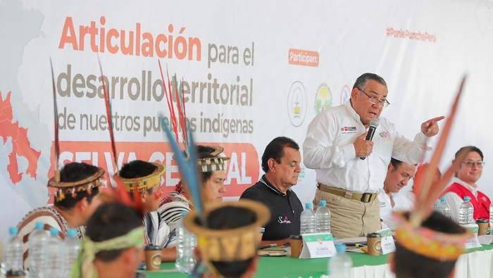 Crédito suplementario facilitará ejecución de proyectos en selva central y reafirma compromiso del Gobierno con comunidades originarias