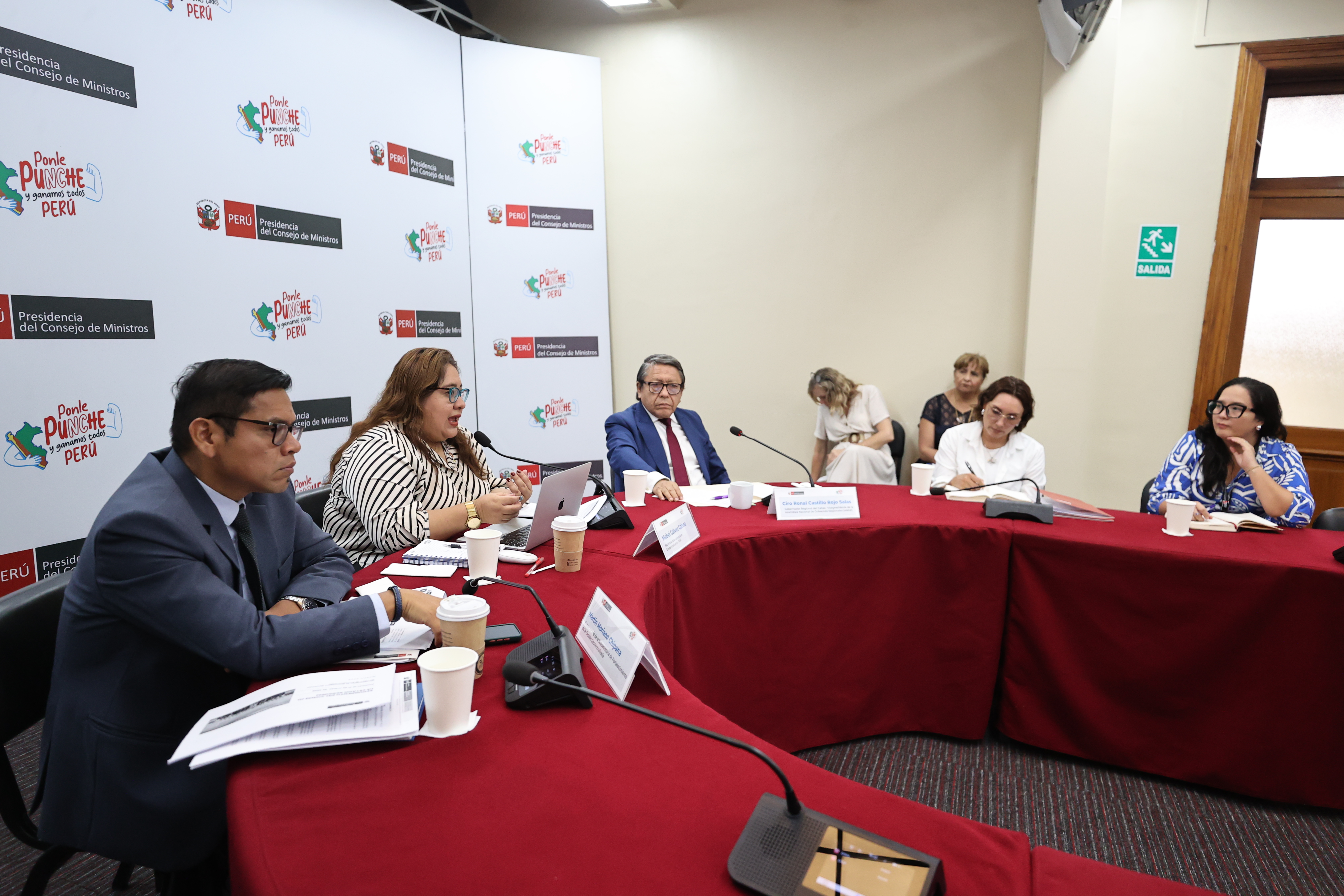 PCM coordina con la Asamblea Nacional de Gobiernos Regionales 7ma. Sesión del Consejo de Estado Regional
